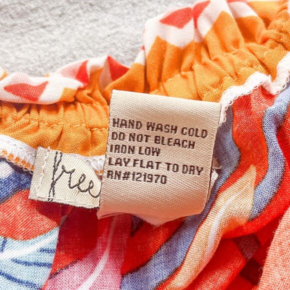 NWOT Freemarket by Flying Tomato Tropical Floral 3/4 Sleeve Dress - Women's L - Picture 9 of 9